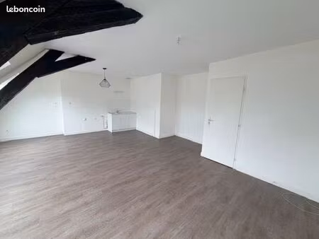 location appartement non meublé t2- 54m² à cambrai