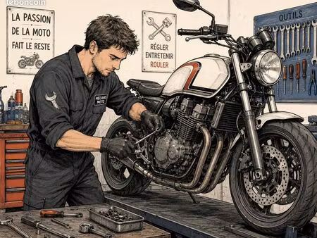 garage mécanique moto et vente motos et pieces d'occasion