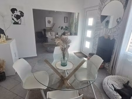 maison individuelle 105 m² – 3 chambres + bureau – jardin clos – proche rouen