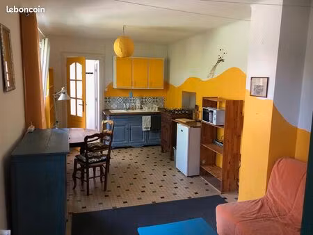 maisonnette meublée pour juin/juillet/aout