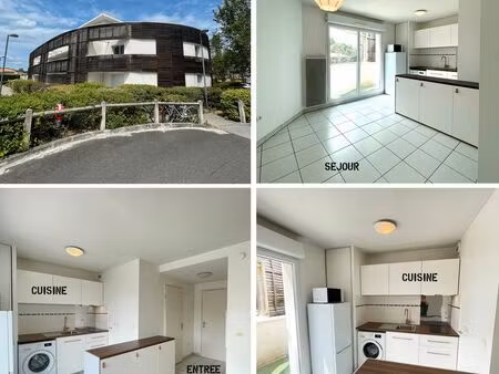 beau t2 de 33m2 - non meublé - avec terrasse