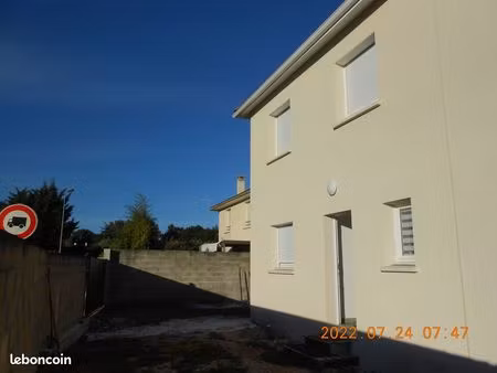 maison récente tout confort à louer