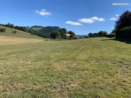 terrains viabilisé avec vue imprenable sur l'albanais