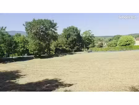 payrin-augmontel terrain de 2 480 m² exposé sud / sud-est avec vue dégagée