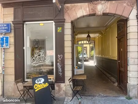 local 27 m2 extraction place st etienne strasbourg