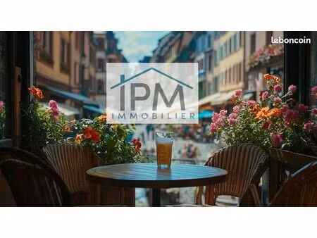 fonds de commerce  restaurant 66 m² obernai