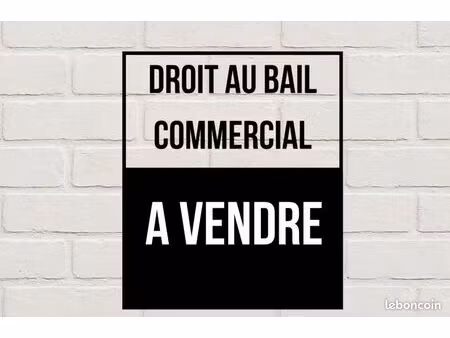 vente droit au bail commercial