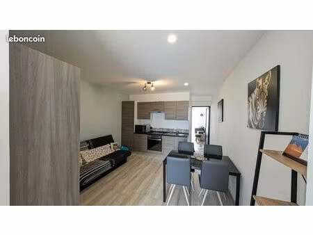 appartement t2 meuble terrasse