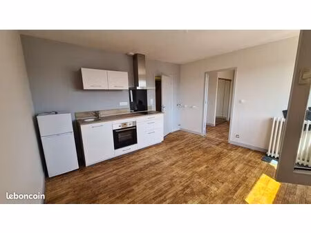 lumineux t2 au centre-ville – chauffage compris