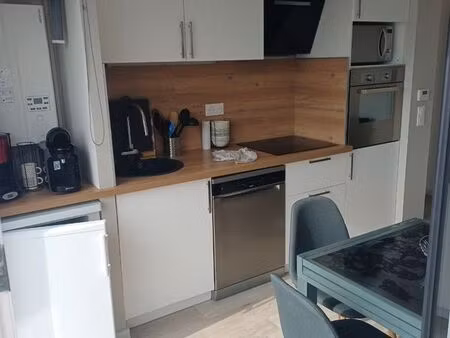 appt t2 + cabine fort-mahon plage