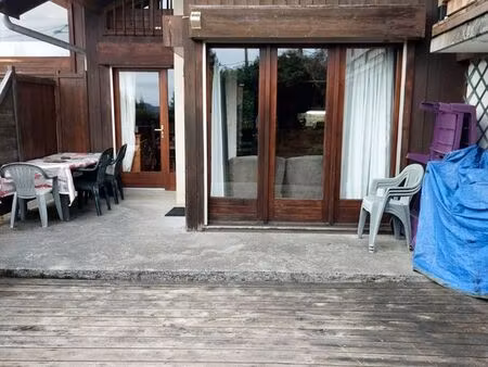 vends chalet mitoyen les gets