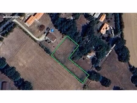 terrain 2005 m² boivre la vallee