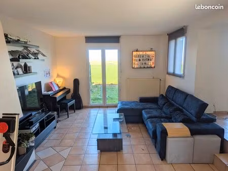 maison familiale 3 chambres – vue dégagée sur champs – quartier la boissière-plaisir (78)