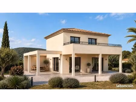 cuers – villa neuve t4 de 122 m² + garage 34 m² – terrain 650 m² - suite parentale dressin