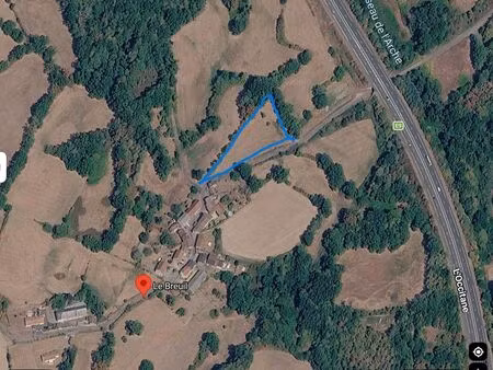 terrain non constructible le breuil bessines sur gartempe 4880m2