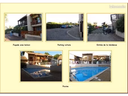 appt à argelès sur mer avec piscine de sept à fin juin