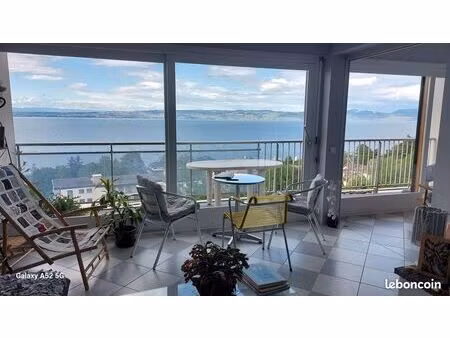 appartement 3 pièces à evian avec vue exceptionnelle