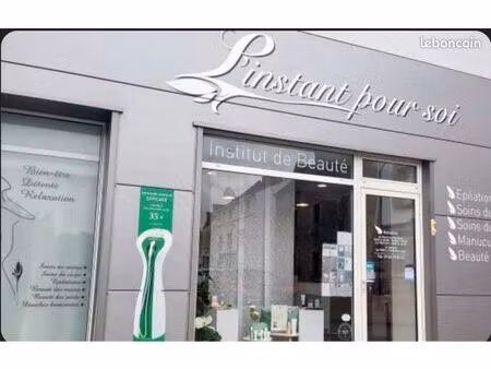 vend fond de commerce institut de beauté