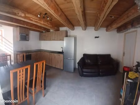 appartement t3 meublé en duplex 65m2