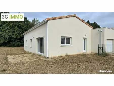 maison de plain-pied neuve | 3 chambres | jardin et parking | saint-benoît