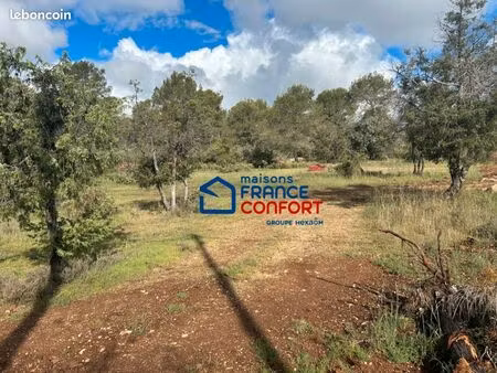 terrain 1 000 m² fox amphoux