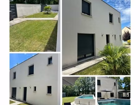 magnifique maison contemporaine toit plat 140m2