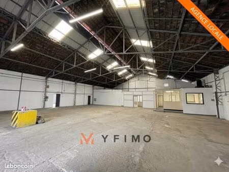local d'activite 1300 m² mantes la jolie