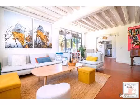 maison d'artistes de caractère – 225 m² – forêt de fontainebleau – jardin 1.462 m²