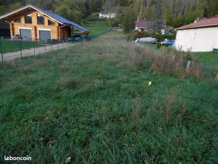 terrain 1207 m² poncin