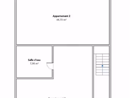 appartement 1 pièce 45 m²