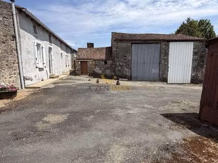 vente maison à la chapelle-thireuil (79160) : à vendre / 80m² la chapelle-thireuil