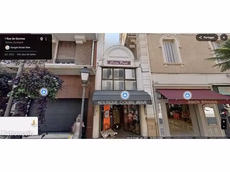 local commercial 115 m2 sur 2 étages centre ville