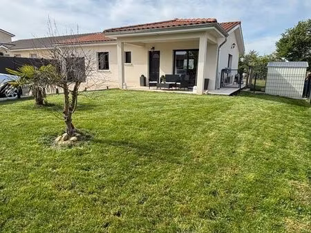 maison neuve 2023 plein pied - 86 m2 - terrain 528 m2 - lent