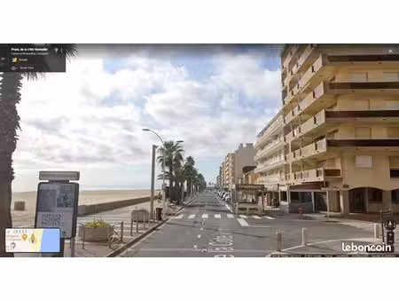 location meublée appartement 1 pièce 24 m² à canet-en-roussillon (66140)  550 €