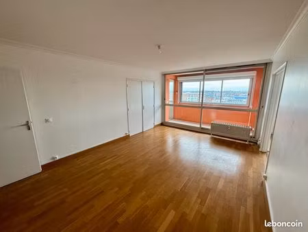 hyper centre tourcoing - grand t3bis de 96m² avec loggia et cave - dpe c