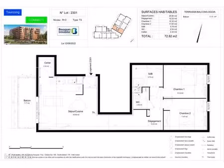 appartement t3