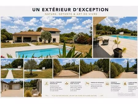 location villa contemporaine 188 m2 st maximin la ste baume