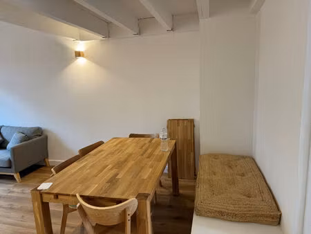 t3 duplex meuble avec parking + cave