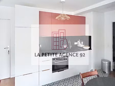 clamart : studio meublé de 29 30 m² dans résidence neuve et sécurisée