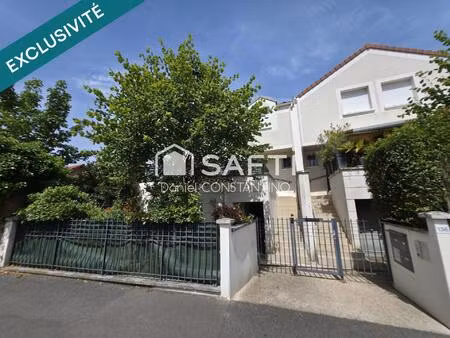 appartement 62 m² avec terrasse et jardin