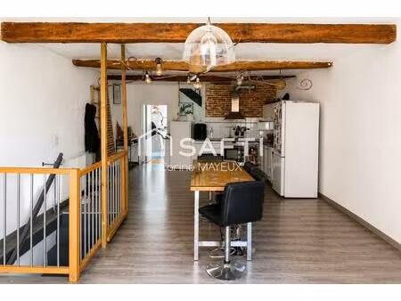 duplex rénové 140 m² avec parking privatif