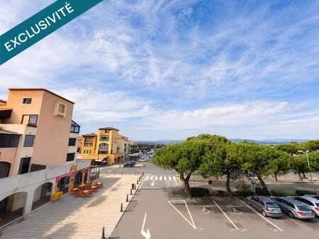 le barcarès : plage à pied  meublé et prêt !