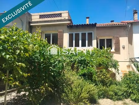 saint-ruf : maison spacieuse  jardin  garage  cour