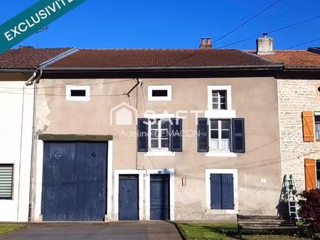 maison avec grange terrain et verger