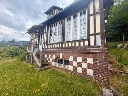 maison normande vue imprenable seine