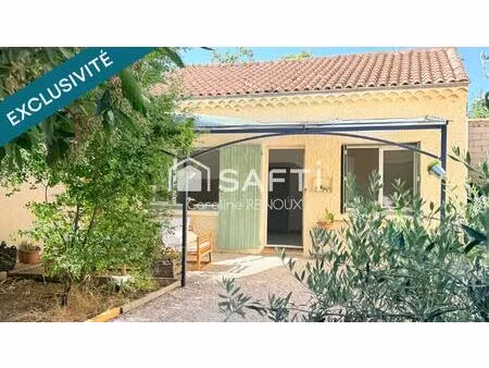 lauris – maison t3 de plain-pied 50 m² avec jardin et garage