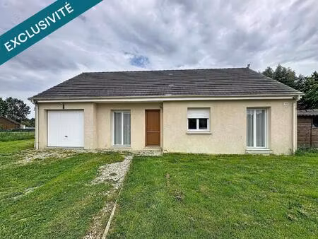 maison de plain-pied situé dans un triangle géographique bernay /conches -en -ouche /beaum