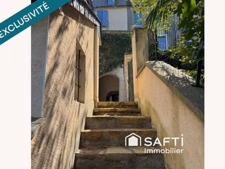 vaste maison ancienne renovee avec jardin