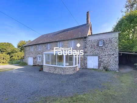 maison en pierre de 128m² avec dépendance  garage et jardin  ?