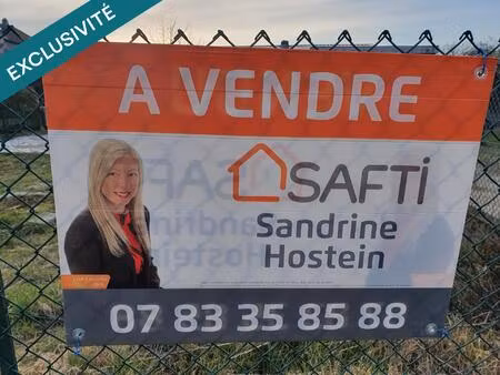 terrain constructible de 1018m2